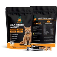 Meowlab Multivitamin For Cat Vitamin Kucing 4in1 MultiVitamin Probiotic Prebiotic Brewer Yeast
