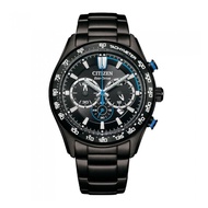 CITIZEN CA4485-85E ECO-DRIVE CHRONOGRAPH BLACK DIAL STAINLESS STEEL STRAP MEN'S WATCH
