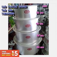 PERIUK KENDURI TANPA PEMEGANG SIZE BESAR CAP BUAYA ORIGINAL THAI