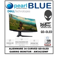 [SAME DAY DELIVERY] ALIENWARE 34 CURVED QD-OLED GAMING MONITOR - AW3423DWF