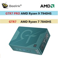 Beelink GTR7 Pro คอมพิวเตอร์ขนาดเล็ก AMD Ryzen 9 7940HS การสนับสนุน Overcocked และ Beelink GTR7คอมพิ