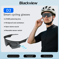 （BJYX) Blackview Smart Glasses Bluetooth Call Audio Music Player Glasses Smart Sunglasses UV Anti Gl