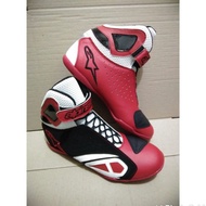 Red Black Race Bike Drag Racing Shoes