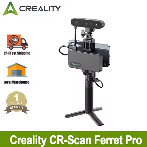 Creality CR-Scan Ferret Pro 3D Scanner Handheld Anti-shake Tracking WiFi6 24-bit full-color Wireless