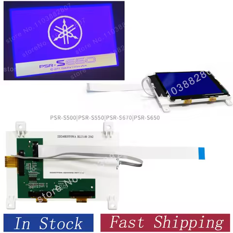 Original 5.7''inch LCD Display Screen For Ya ma ha DGX520 PSR S500 S550 S650 DGX-620 630 640 MM6 MM8