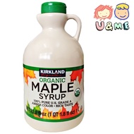 現貨✅✈ USA 美國 Kirkland Signature *新版*有機 100％純楓糖漿 (深琥珀色) 1L 33.8oz