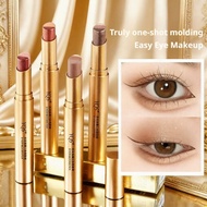 Three-color Eyeshadow Stick, Easy To Use, Pearlescent Under-eye Shimmer Highlighting, L0H2