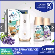 Glade Matic Automatic Spray + Refill 225ml + Assorted Refill 225ml Glade Spray Machine