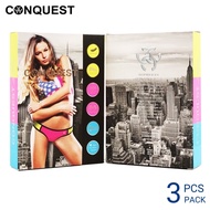 CONQUEST WOMEN UNDERWEAR MINI DRI-FIT - CQL7305 (3 pcs pack)