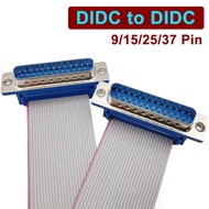 9/15/25/37 Pin DIDC RS-232 DR/DB Ribbon Cable Connector Connection Line D-SUB DB9 DB15 DB25 DB37 Mal