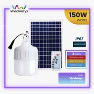 K2 VIVIDWAYS XP10 LED Solar Bulb 150W 3 Colors Light