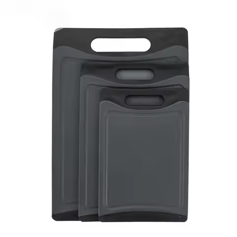 Kitchen Tools PP Pure Black Vegetable Board Household Kitchen Plastic Vegetable Board Cutting Board
