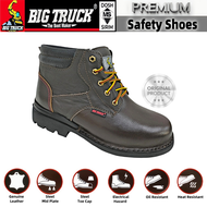 Big Truck Mens Leather Safety Shoes with SIRIM DOSH Certified Kasut Keselamatan STR8024 / STR8025 / 
