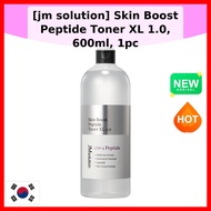 [jm solution] Skin Boost Peptide Toner XL 1.0, 600ml, 1pc / Korean Toner / Peptide Formula / 100% Au