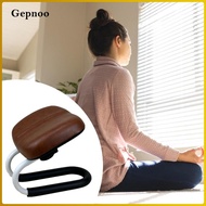 Gepnoo Meditation Bench Portable Floor Sitting Mindful Prayer Bench Adjustable with