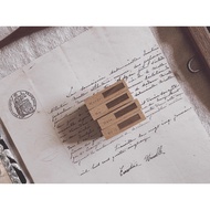 M Studio by Penny Fei - Input Box Rubber Stamps (4 designs)