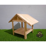 Gazebo crafts from ice cream sticks