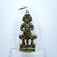 999 Please Worship 999 Thao Wessuwan Pendant Chaturapat Ancient Gold Color Plastic Frame By SINNATDA