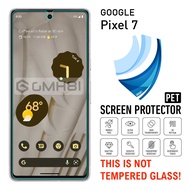 Google Pixel 7 / 6 / 6a 9H PET 0.3mm Shock Absorption Screen Protector Guard Anti Glare BlueRay Blue