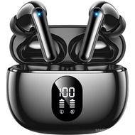 Wireless Earbuds Deep Bass Sound Ear Buds, Bluetooth 5.3 Headphones 48H Playtime, LED Display Earpho