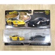 Hot Wheels Car Culture Twin Pack Porsche 993 GT2 & Porsche 718 Cayman GT4