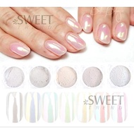CAHAYA Chrome Glitter Nail Aurora Borealis Pearl Powder DIY Chrome All Decorativecahaya bulans