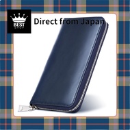 [Tokyo Shitamachi Workshop] Men's Wallet Long Wallet Genuine Leather [Supreme Japanese-Made] Domesti