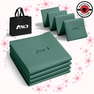 【Direct From Japan】Yoga Mat Foldable Thick 6mm Training Mat AYO Wide Lightweight Popular Easy to Car
