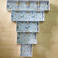 PVC NUT BOX 3X3 3X7 3X6 3X10 3X12/WIRING SWITCH NUT BOX/SURFACE NUT BOX