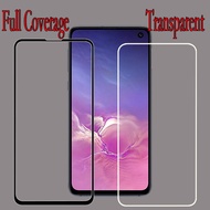 Samsung Galaxy S10 S10E S10+ Plus 9D Full Coverage / Transparent Tempered Glass Screen Protector HD Film