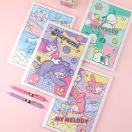 kuromi notebook for grade 3 kuromi school supplies Sanrio A5 Plastic Cover Koulomi Melody B5 Comic S