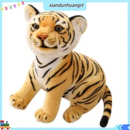 Plush Toy Rich Facial Complexion Elastic Texture Bright Color Tiger Cuddle Baby Plush Toy for Childr
