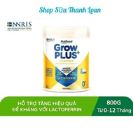 (HSD T4-2027) Sữa Bột Nutifood Sweden GrowPLUS+ Colostrum Lactoferrin 0+ 800g.