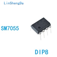 10 Buah SM7055 SM7055-12 DIP8 Inline 8-Pin Chip Manajemen Daya Kompor Induksi