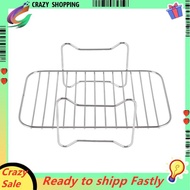 Air Fryer Rack for Double Basket Air Fryers, Dehydrator Rack for  Foodi DZ201 DZ401 Air Fryer Access