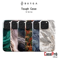 Burga Tough Marble Collection Premium Silicone Case For iPhone16/16Plus/16Pro/16Promax