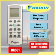 Daikin A/C Remote Control Air Cond Remote DGS01 Daikin Air Conditioner Remote Replacement