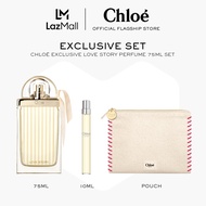 [Exclusive Set] Chloé Exclusive Love Story Perfume - Chloé Love Story EDP 75 ML + LEau de Parfum Lum