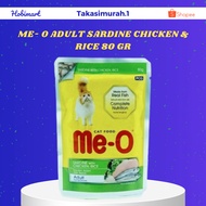 ME-O ADULT SARDINE CHICKEN & RICE 80 GR