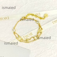 DIOR 迪奧雙鏈條字母手鏈