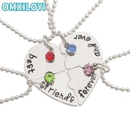 OMXILOYI 4 Bff Creative Love Necklace Nice Gift Necklace