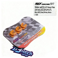 Slider Piece Set (3pcs) Mio Karbu J Soul GT Fino Gear M3 Lexi Nmax Aerox 2DP 44D 2SX 54P 2PH 5TL Mot