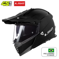 ♙☄LS2 MX436 Twin Shield Motocross Helmet LS2 PIONEER EVO Motorcycle Helmets off road capacetes para