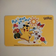 Pikachu Pokemon Ezlink ($3 stored value. Sun will light up when tapped)