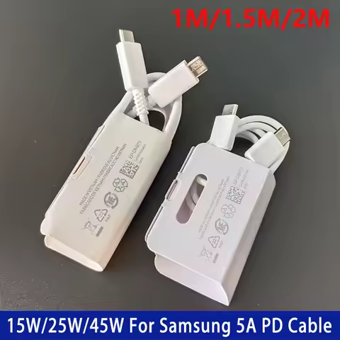 Original Samsung 5A PD Fast Charging Cable USB C To Type C Cord For Galaxy S26 S25 Ultra S24+ FE F70
