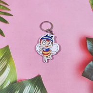 Gantungan Kunci Akrilk - Keychain Hachi si Lebah Madu - Kartun - Anime - Hachi