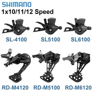@originalShimano Deore Shift Lever SL-M4100 M5100 M6100 10/11/12 Speed MTB Derailleurs Set RD-M4100/