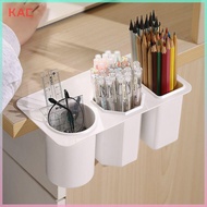kameisvn 3 Grid Lipstick Makeup Brush Destop Organizer Pencil Holder Storage Cosmetic Cases Office T