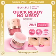 Hanasui Perfect Cheek Blush & Go Powder BLUSH ON LOOSE BLUSH ON POWDER