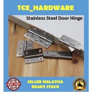 Stainless Steel With Bearing Hinge Wood Plastic Light Duty Door Hinge Ensel Pintu Kayu ( 2PCS/SET )